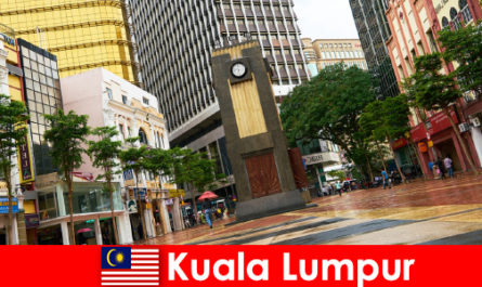 マレーシア最大の首都圏のクアラルンプール文化経済の中心地