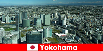目的地横浜日本は多くの観光客のための磁石の大都市